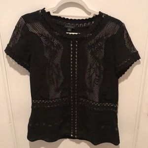 Ann Taylor Short Sleeve Blouse